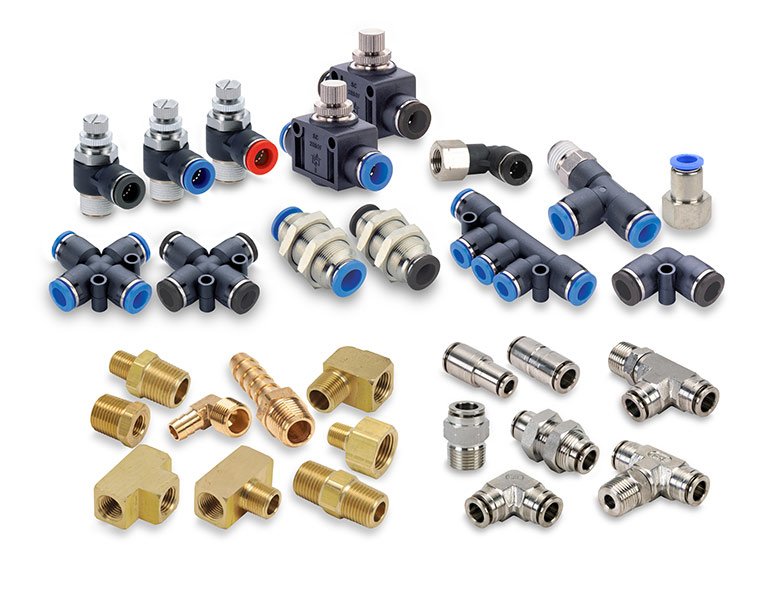 Pneumatic fittings